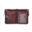 Δερμάτινο πορτοφόλι Bull Captain QB-06 καφέ