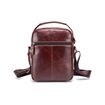 Τσαντάκι Ώμου Δερμάτινο Καφέ Bull Captain DJB 037