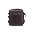Δερμάτινο τσαντάκι ώμου Bull Captain DJB 07 σκούρο καφέ