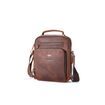 Δερμάτινο τσαντάκι ώμου Bull Captain  DJB 0500-L καφέ