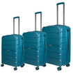 Βαλίτσες trolley Επεκτάσιμη Elusive (σέτ 3 τεμαχίων) Cardinal (PP) 2016 πετρόλ