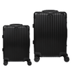 Σετ Βαλίτσες Αλουμινίου Καμπίνας &amp; Μεγάλη Newcom N1526 μαύρο