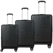 Σετ 3 βαλίτσες Newcom ABS+PC σετ 3 τεμαχίων N1605 dark grey