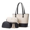 Γυναικείο σετ τσάντας χιαστί/ώμου/νεσεσέρ Cardinal 2003 white/black