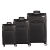 Βαλίτσες trolley (σετ 3 τεμαχίων) Cardinal 3700 μαύρη