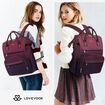 Γυναικείο Σακίδιο Φορητού Υπολογιστή Lovevook 15,6'' MB2197 wine/purple