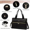 Γυναικείο σετ τσάντας ώμου/χειροός φορητού υπολογιστή Lovevook 15,6'' WB2026 black