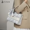 Γυναικεία Τσάντα Χειρός Foxer 9165028F ασημί