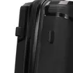 Βαλίτσα Καμπίνας Με Προέκταση AMBER (55x38x20-25cm) Μαύρο AM1018