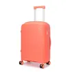 Βαλίτσα Καμπίνας Με Προέκταση AMBER (55x38x20-25cm) Peachy Red AM1017