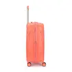 Βαλίτσα Καμπίνας Με Προέκταση AMBER (55x38x20-25cm) Peachy Red AM1017