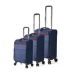 Σετ 3 Βαλίτσες με προέκταση BENZI Μπλε BZ5826