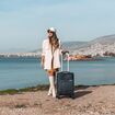 Βαλίτσα trolley Cardinal 3800 καμπίνας 55x23x37 cm σκούρο μπλέ