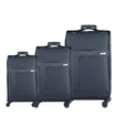 Βαλίτσες trolley Cardinal 3800 (σετ 3 τεμαχίων) 55x23x37 cm + 66x25x40 cm + 77x30x46 cmσκούρο μπλέ