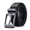 Ανδρική Ζώνη Δερμάτινη William Polo 20030 Black - 1-15cm