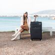 Βαλίτσα trolley Cardinal μεγάλη 3700/70cm μαύρη