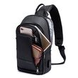 Τσαντάκι ώμου χιαστί crossbody Bange 1911 μαύρο