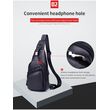 Δερμάτινο τσαντάκι body Bull Captain XB 105 μαύρο