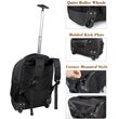 Σακίδιο πλάτης Τροχήλατο  45L Laptop 18” Matein 1240 μαύρο
