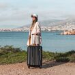 Βαλίτσα trolley Cardinal μεσαία 2012/60cm μαύρη