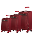 Βαλίτσες trolley (σετ 3 τεμαχίων) Cardinal 3300 μπορντό