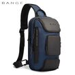 Τσαντάκι ώμου χιαστί crossbody Bange 7086 μπλέ