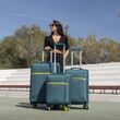 Βαλίτσες trolley (σετ 3 τεμαχίων)  Oblivion Cardinal 5100 πετρόλ