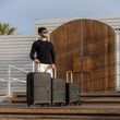 Βαλίτσες σκληρές Newcom (PP) σετ (σετ 3 τεμαχίων) N1596 μαύρο