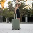 Βαλίτσα μεσαία 20 κιλών  Newcom (ABS+PC) N1605/60 green