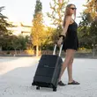 Βαλίτσα μεσαία με 4 ρόδες Newcom (PP) N1595/60 μαύρο