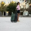 Βαλίτσα Υφασμάτινη μεσαία 20 κιλών Newcom N1615/60 green