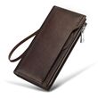 Δερμάτινο Ανδρικό πορτοφόλι William Polo 211566 dark brown