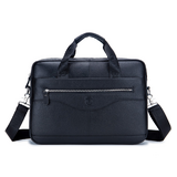 Δερμάτινος χαρτοφύλακας Bull Captain GWB-044 μαύρο