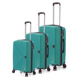 Σετ 3 Βαλίτσες με Προέκταση BENZI Πετρόλ BZ5710