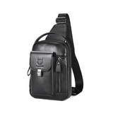 Δερμάτινο τσαντάκι body Bull Captain XB555 μαύρο