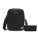 Τσαντάκι ώμου χιαστί Premium Collection Bange QD751 μαύρο