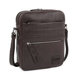 Τσαντάκι Ώμου Δερμάτινο LOIS Καφέ 305926-02