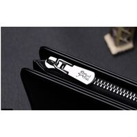 Δερμάτινο Ανδρικό πορτοφόλι William Polo 195252 black