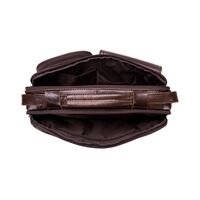 Δερμάτινος χαρτοφύλακας Bull captain DJB 036 καφέ
