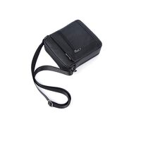 Τσαντάκι Ώμου Δερμάτινο Μαύρο Cardinal 7604