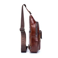 Δερμάτινο τσαντάκι body Bull Captain XB 121 καφέ