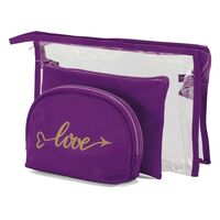 Νεσεσέρ Σετ 3 τεμαχίων BENZI Μωβ BZ5654