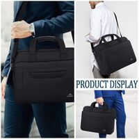 Υφασμάτινος Χαρτοφύλακας Matein 15,6  laptop 12L 1106 μαύρο