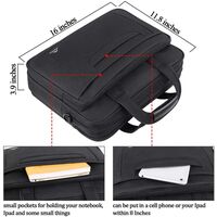 Υφασμάτινος Χαρτοφύλακας Matein 15,6  laptop 12L 1106 μαύρο