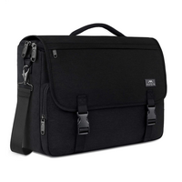 Υφασμάτινος Χαρτοφύλακας Matein 15,6  laptop 17L 1194 μαύρο