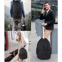 Σακίδιο πλάτης Τροχήλατο  45L Laptop 18” Matein 1240 μαύρο