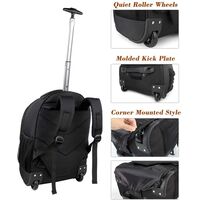 Σακίδιο πλάτης Τροχήλατο  45L Laptop 18” Matein 1240 μαύρο