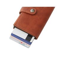 Δερμάτινο Ανδρικό πορτοφόλι/Καρτοθήκη Caterpillar 84365-529