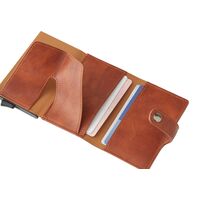 Δερμάτινο Ανδρικό πορτοφόλι/Καρτοθήκη Caterpillar 84365-529