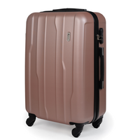 Βαλίτσα trolley Cardinal μεγάλη 2012/70cm ροζ χρυσό